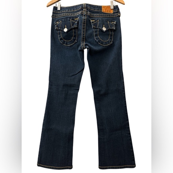 Y2K True Religion Becky Big T Straight Leg Jeans- Size 30 - Picture 6 of 6